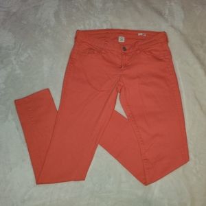 Coral jeans